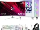 Gaming Desktop PC ! Core i5 6th Gen 22" LED Monitor FHD
