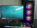 Gaming Full PC with HP 22"Inch Monitor