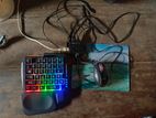 Gaming keyboard with mix pro