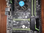 Gaming Motherboard G1 Sniper + I3 6gen