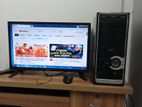 Gaming Pc And 24" Led Monitor