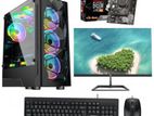 Gaming PC Core i5 6th Gen 8GB RAM 256 GB SSD 19" LED