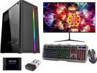 Gaming PC Core i5 8th Gen 16GB 1TB/256GB NVME 19" LED HD