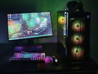 Gaming Pc ( i7 & rx6650xt ) With 144hz Monitor