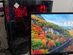 Gaming Pc sell i3 6th with 22 inch asus monitir