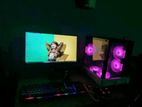 Gaming pc set New i7 processor Ram 8gb Full