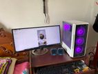 Gaming Pc with 29 inch monitor