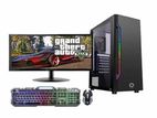 Gaming PC with Core i7+16GB RAM+256GB SSD+ 1080p Monitor