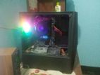 Gaming pc with monitor