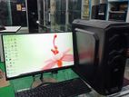 Gaming PC,Core i3,6th Generat,Ram 8GB,SSD120+500GB,Monitor Value Top 22"