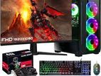 Gaming Ryzen 5 PC with 22" Borderless IPS Monitor