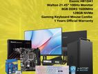 Gamming Full PC i5 4th Gen 22" 100Hz IPS 8GB / 128GB NVMe With Warranty