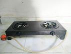 Gas stove two burner