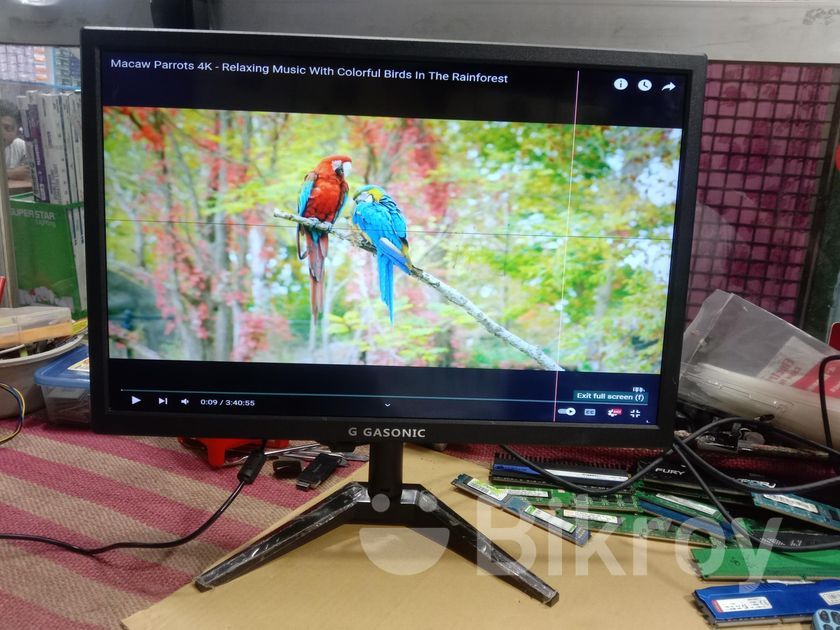 Gasonic 19"বেস্ট কোয়ালিটি LED monitor in Ganginar par Bikroy