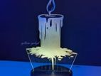 Gearup Acrylic Multicolor Night Lamp