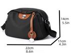 Gelory Casual ladies Bag Trendy(Black/purple)