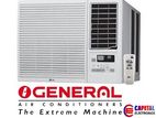 General AXGT18AATH window type 1.5 ton air conditioner