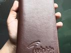Genuine brown leather wallet