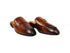 Genuine Leather Half Loafer For Men