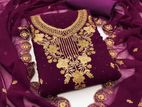 Georgette Embroidery Four Piece