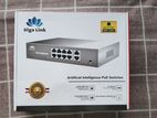 Giga Link 8-port Poe Switches + 2 Uplink Port