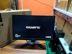 GIGABYTE 24" IPS BORDERLESS MONITOR WITH BOX