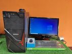 Gigabyte 41 Desktop সেট 500gb/4Gb & 19"Inches মনিটর Dell /HP/ Samsung