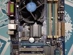 gigabyte 41 motherboard with processor/ram