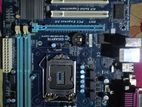 Gigabyte 61 motherboard with 2GB ram