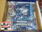 Gigabyte 61 Motherboard,1year Real Warranty+ Processr I5 3th Gen ..