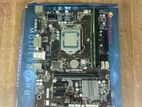 gigabyte 81 da2v motherboard+dual core processor+4gb ram