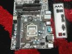 Gigabyte 81 Motherboard+Processore+Ram