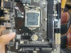 Gigabyte B85 motherboard with 1 year warranty