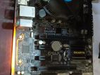 Gigabyte G250M HD Gaming motherboard Ram & M.2 ssd