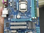 Gigabyte GA-H61M-S2PV , Motherboard with Cpu And Ram