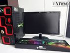 Gigabyte H-61 8GB RAM__CORE__i5 PC__1-TB/128GB SSD & Samsung 20"LED