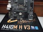 Gigabyte H410M H V3 Intel 10 gen motherbored (3 month warranty left)