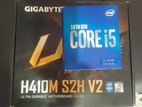 Gigabyte h410m+i5 10th gen prosesor