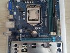 Gigabyte H61 Board + Core i3 Pro+ 4GB ram combo