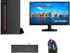 Gigabyte H61|Core i3 3rd Gen|8GB Ram|128GB SSD|19" Led Monitor