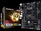 Gigabyte 𝐁𝟐𝟓𝟎M-HD3 7th/6thGen All processor Support DDR4 Motherboard