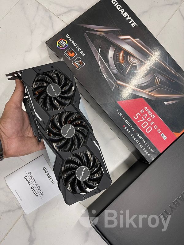 GIGABYTE RX 5700 8GB DDR6 HIGH GPU WARRANTY for Sale in Mirpur Bikroy