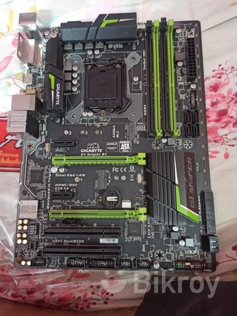 Gigabyte Sniper G1 B7 7/6 Gen Gaming Motherboard +6th I5 Processors for ...