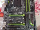 Gigabyte Sniper G1 B7 7/6 Gen Gaming Motherboard +6th I5 Processors