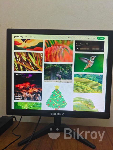 Gigasonic Rda-1707w 17 Inch Led Square Monitor for Sale in Kotwali | Bikroy