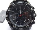 Gino Rossi Black Stainless Steel Chronograph Watch