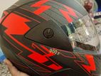 Gliders Fusion Black And Red fullface Helmet