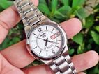 Glowing SEIKO 5 Automatic Engraved Dial Original JAPAN