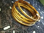 Gold Plate Bangles