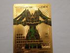 Gold Pokemon Card